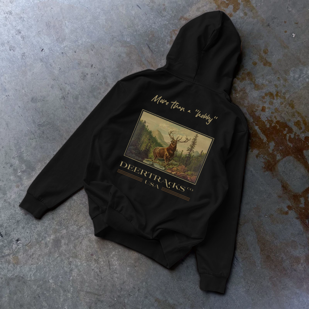 &quot;More&quot; Hoodie - Black