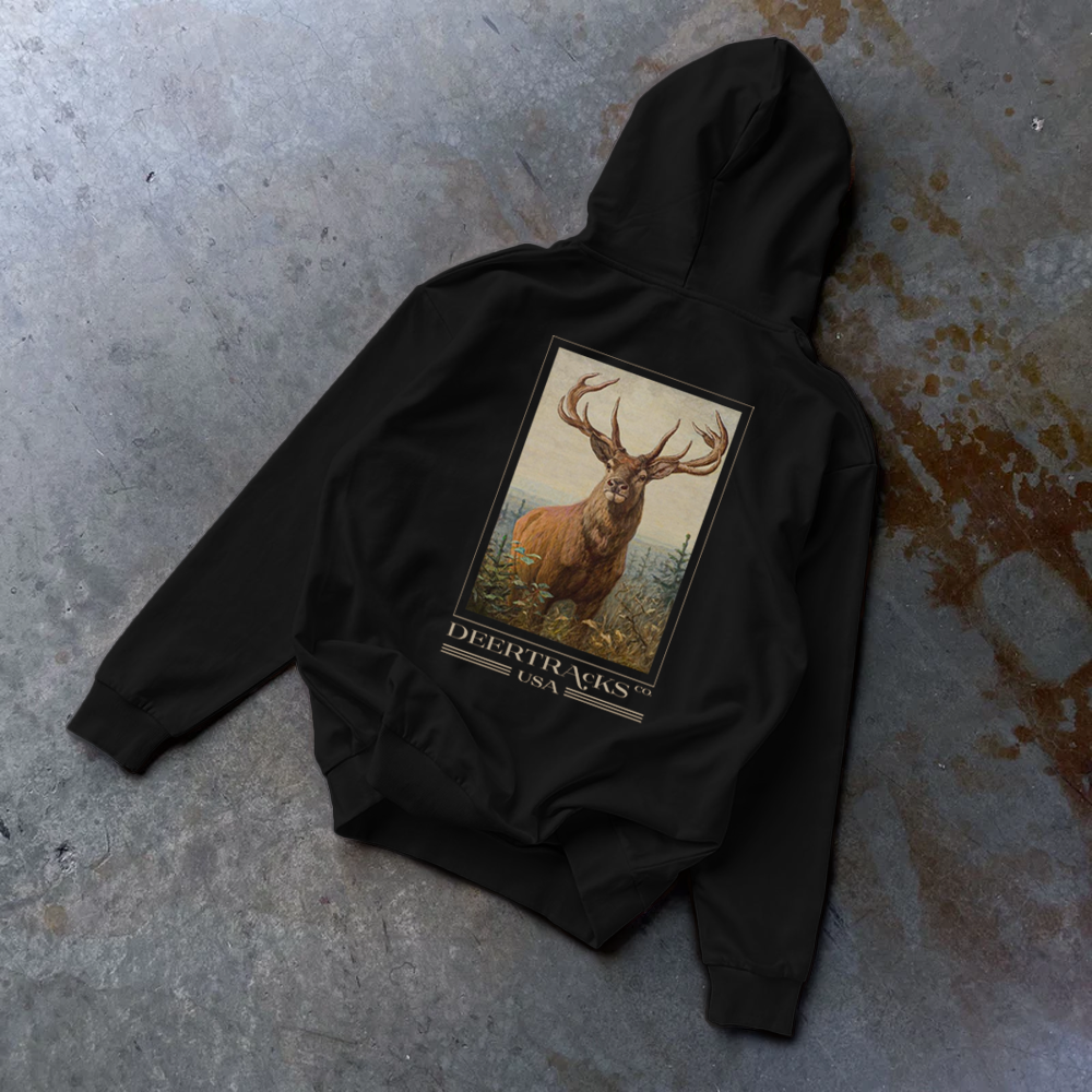 "Nature" Hoodie - Black