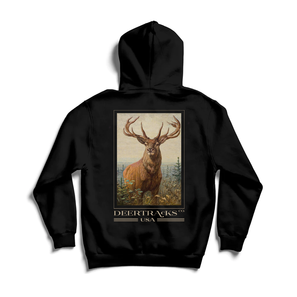 &quot;Nature&quot; Hoodie - Black